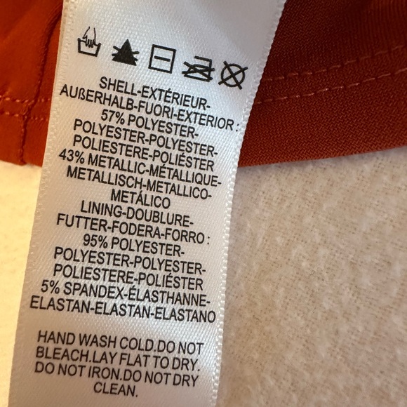 Dress the Population Orange Ombré Strapless Dress - Picture 4 of 4